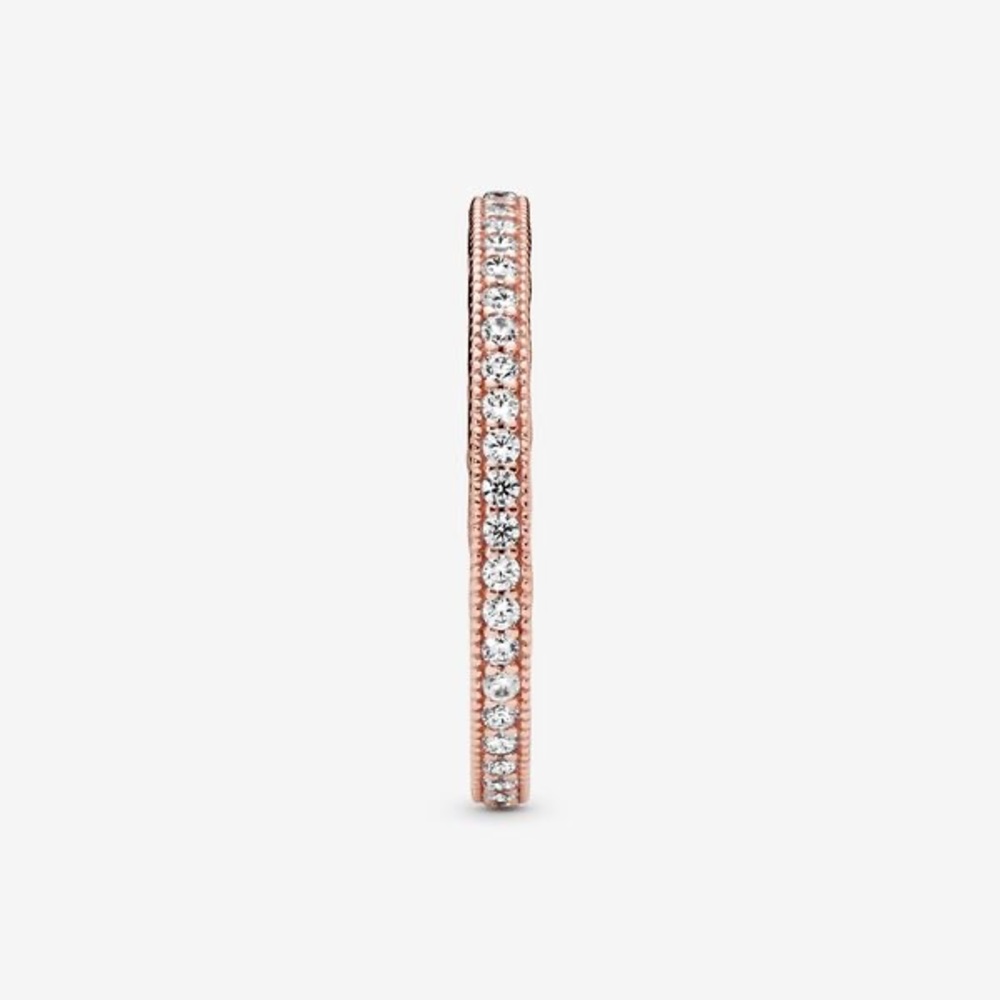 🆕 ROSE GOLD PANDORA RING - Picture 7 of 8